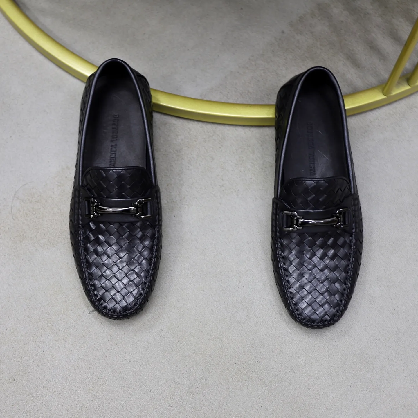 Men's shoes 💰500💰BOTTEG* VENET* - high-end boutique Size: 38-44 (45 custom-made) BV new product, calfskin artificially woven classic style harmoniously blends with contemporary fashion temperament, rubber soles are light and flexible, water-dyed cowhide!